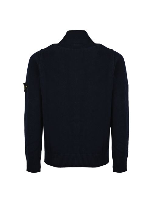 Cardigan 547A3 in lana navy STONE ISLAND | 8115547A3A0020